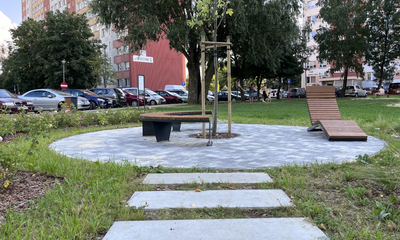 Park kieszonkowy przy ul. Sportowej, fot. ViC / RESinet.pl, Rzeszów